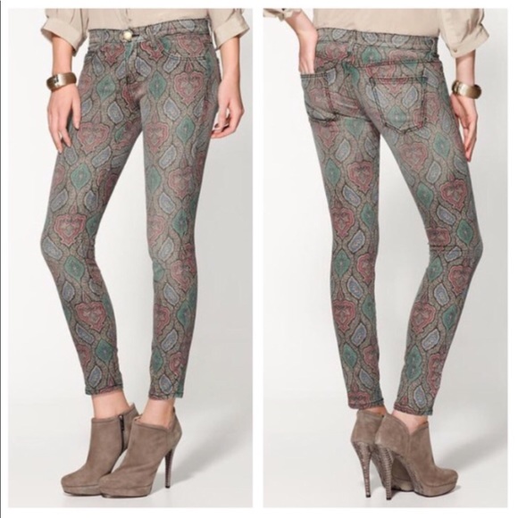 Current/Elliot The Stiletto Hindu Print Size 27 - Picture 2 of 8